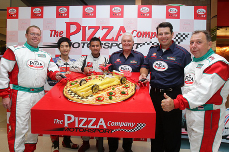 Pressekonference hos The Pizza Company